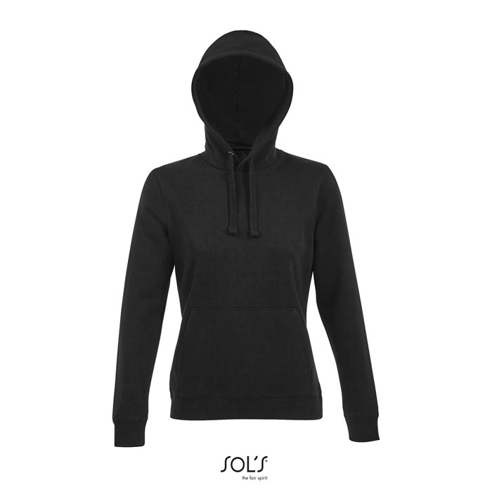 Sweat femme personnalisable 280g - Spencer Noir 1